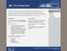 Tablet Screenshot of jmcfireprotection.com